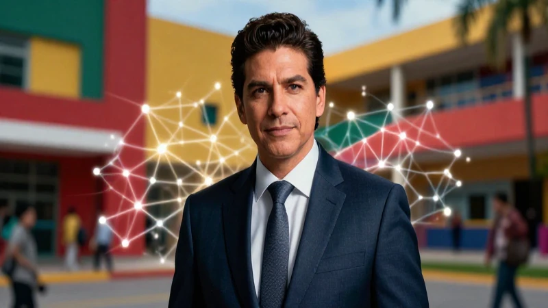 La revolución educativa de la inteligencia artificial: ¡Conoce su impacto en el país! 6 Retrato académico carismático con estilo educativo mexicano
