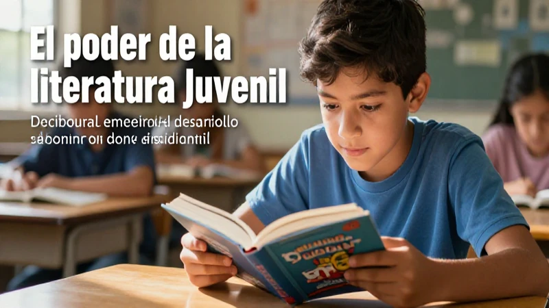La literatura juvenil potencia el desarrollo emocional