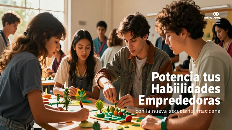 Potencia tus habilidades emprendedoras con la nueva escuela mexicana 4 Éxitos emprendedores de la nueva escuela mexicana