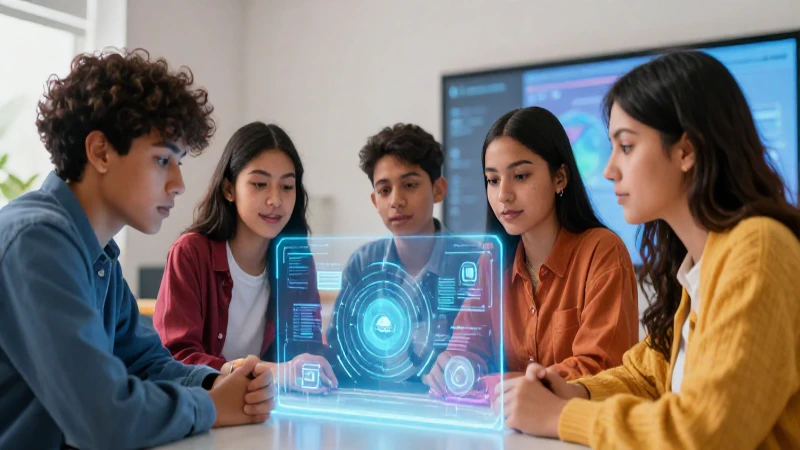 Transforma habilidades digitales: Nueva Escuela Mexicana 4 Estudiantes mexicanos aprendiendo en clase digital