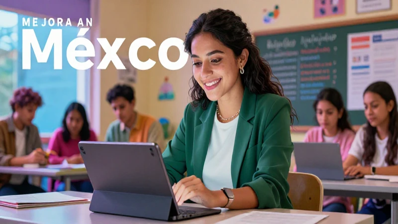 Mejora la enseñanza en México con recursos clave 5 Mejorar la enseñanza en México mediante recursos digitales