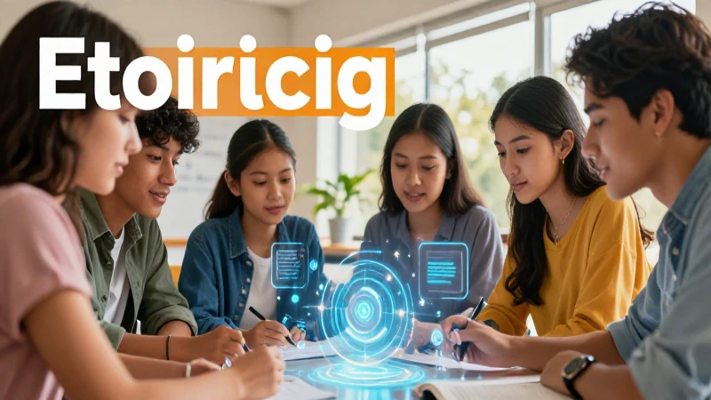 Estudiantes mexicanos colaboran en un aula moderna e iluminada