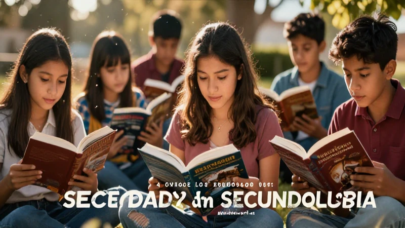Fomenta la lectura en secundaria con libros esenciales