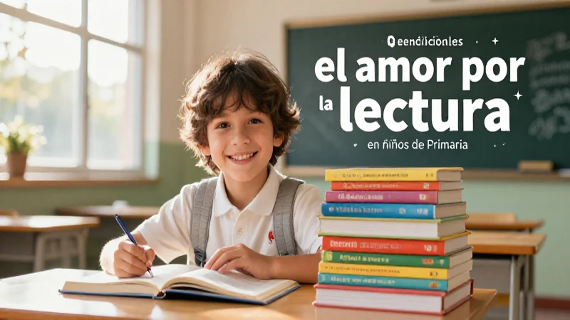 Fomenta el amor por la lectura en niños de primaria con estos libros esenciales 4 Fomentando la lectura con alegría infantil