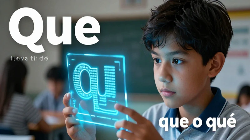 Que lleva tilde: se escribe 'que' o 'qué' correctamente 3 Imagen académica: uso correcto de qué