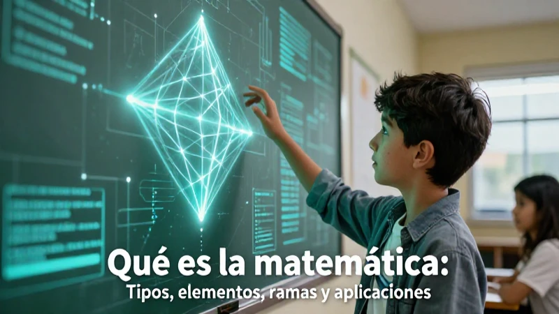 Matemáticas: conocimiento esencial en la vida