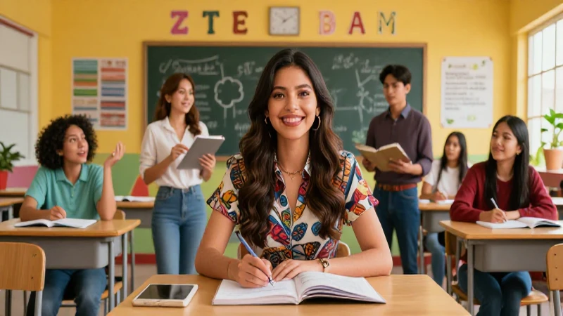 Maestros mexicanos promueven crecimiento educativo vibrante