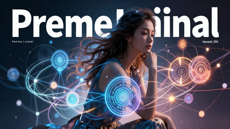 Figuras místicas y redes neuronales en arte digital