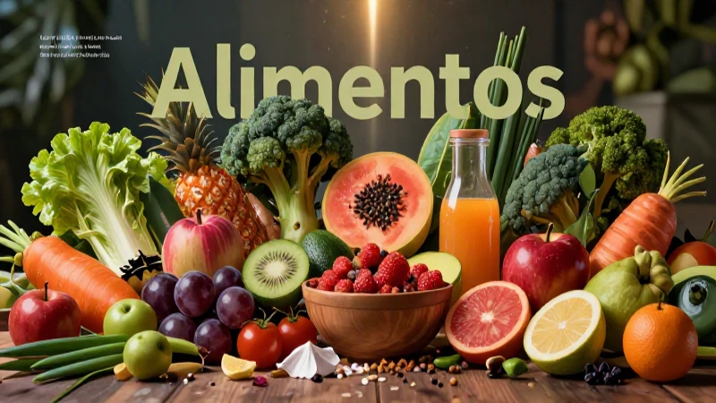 Alimentos: el combustible esencial para la vida