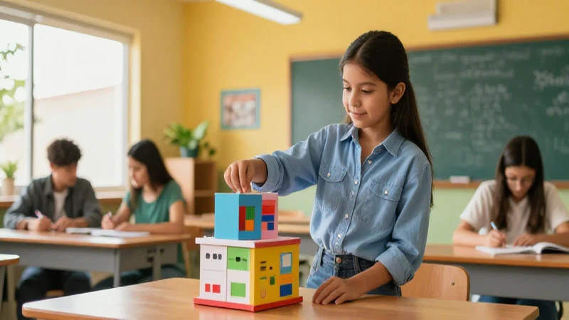 Estudiante mexicano presenta innovador prototipo en clase vibrante
