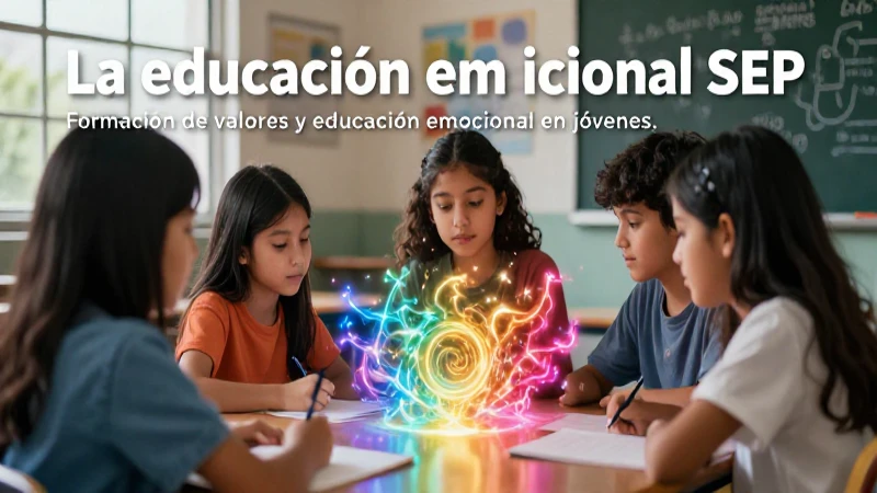 Educación emocional juvenil: valores y crecimiento dinámico