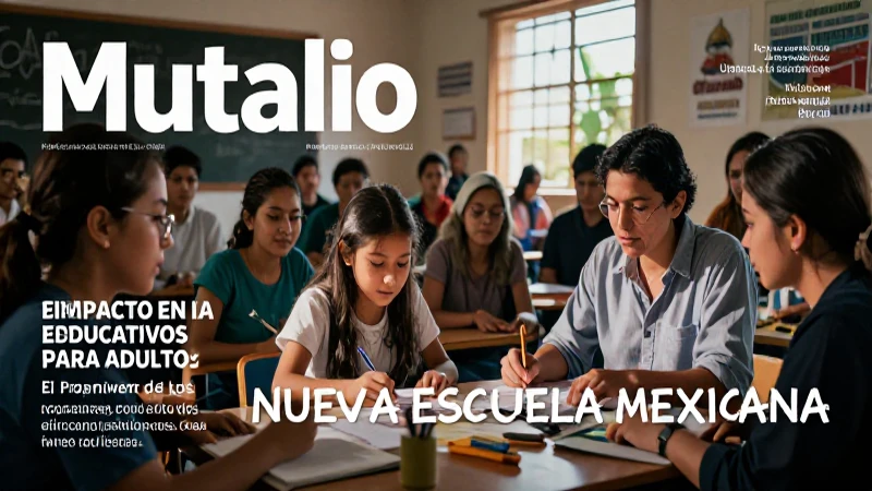 Programas educativos adultos: impacto en la Nueva Escuela Mexicana. Amplía tu conocimiento ya 3 Educación para adultos transforma la Nueva Escuela Mexicana