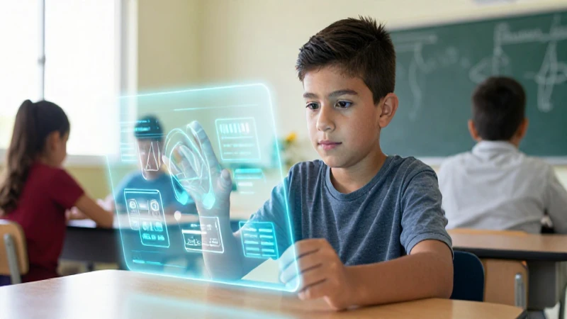 Estudiante mexicano usa hologramas para aprender