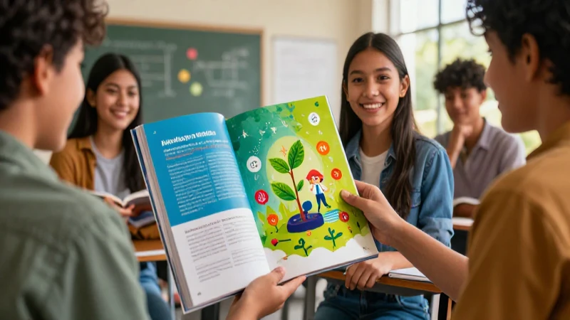 Novedades en libros de texto: el futuro educativo en México 5 Estudiante mexicano ilustra el futuro del conocimiento