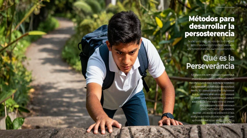 Qué es la perseverancia: definición, métodos y significado 4 Joven enfocado demuestra perseverancia y éxito