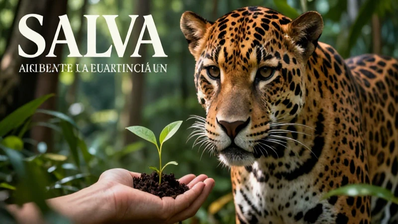 Cuidar la naturaleza salva vidas animales
