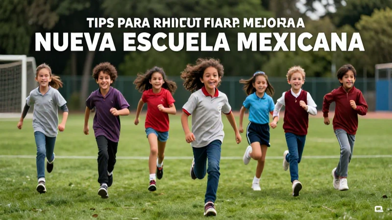 Mejora la educación física con la Nueva Escuela Mexicana: Tips y principios 4 Mejorar la educación física con la NEM
