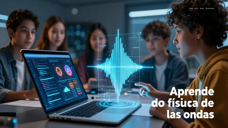 Aprende física de las ondas online: complementa tus estudios de la SEP 6 Portada de física con tecnología digital