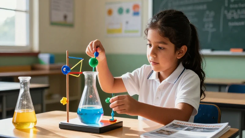 Estudiante mexicano entusiasta en revista de ciencia