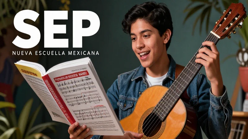 Conoce los valiosos recursos extra de los libros de música de la SEP 4 Estudiante mexicano aprende música en revista