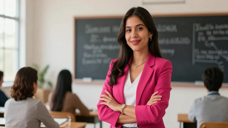 Recursos para educación de género en México: Apoya e infórmate ahora 3 Joven maestra mexicana promueve la igualdad