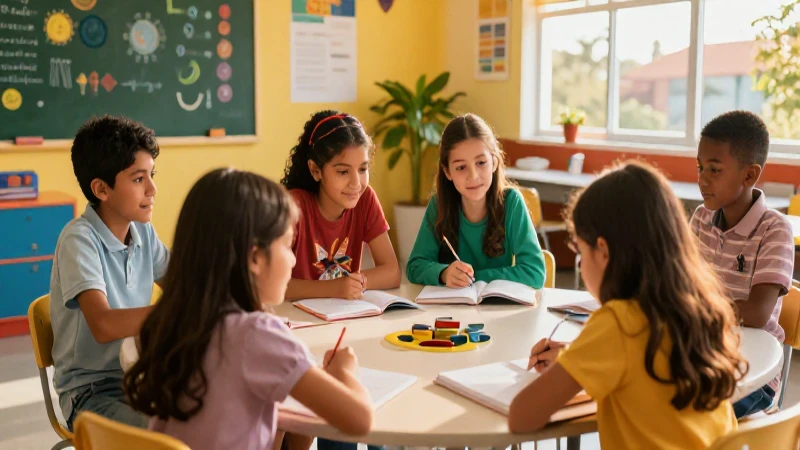 Recursos para una educación igualitaria en la Nueva Escuela Mexicana 4 Estudiantes mexicanos aprenden en aula vibrante
