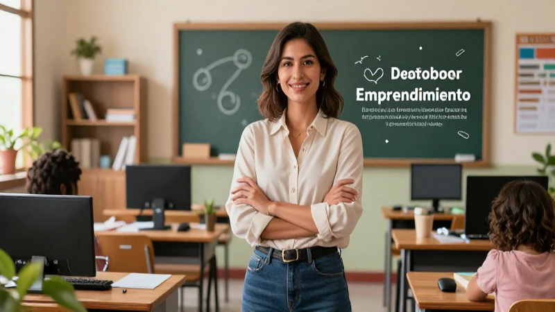 Potencia la formación docente en emprendimiento con recursos y herramientas 3 Fortalecer docentes con herramientas de emprendimiento