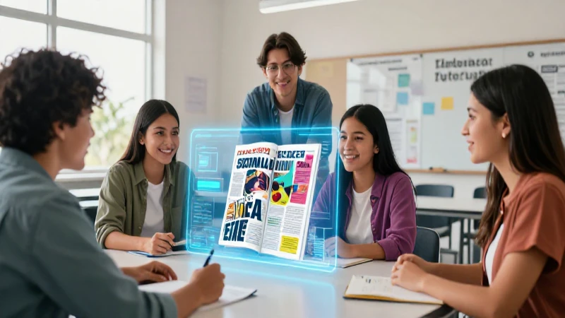 Estudiantes mexicanos usan interfaz holográfica digital