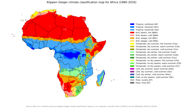 Qué regiones, climas y características tiene África 2 que regiones climas y caracteristicas tiene africa