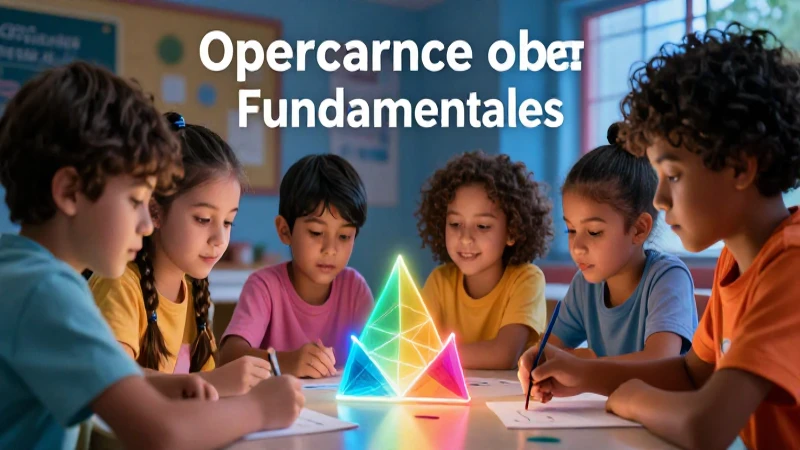 Aprendiendo matemáticas básicas con ilustración moderna