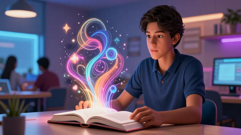Estudiante mexicano con conocimiento digital emergente