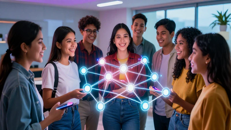 Estudiantes mexicanos colaboran en aprendizaje digital dinámico
