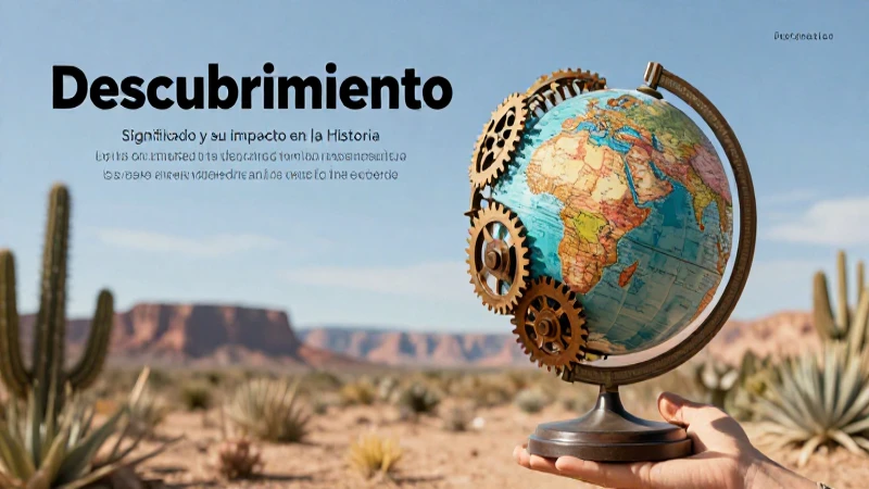 Descubrimientos impulsaron y definieron la historia social