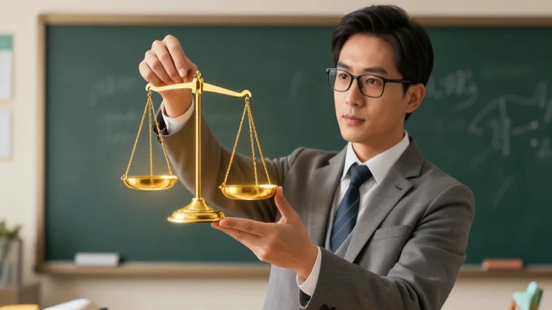 El verdadero significado de 'imparcial': clave en el mundo actual 3 Educador neutro examina una escala dorada