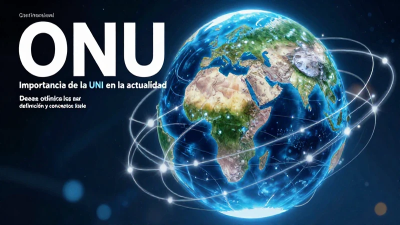 La ONU: definición y relevancia global