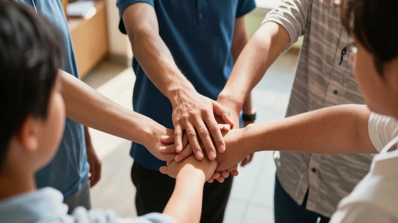 El significado de pertenecer a la humanidad: amor, empatía y unidad 4 Tres jóvenes unidos en una portada vibrante