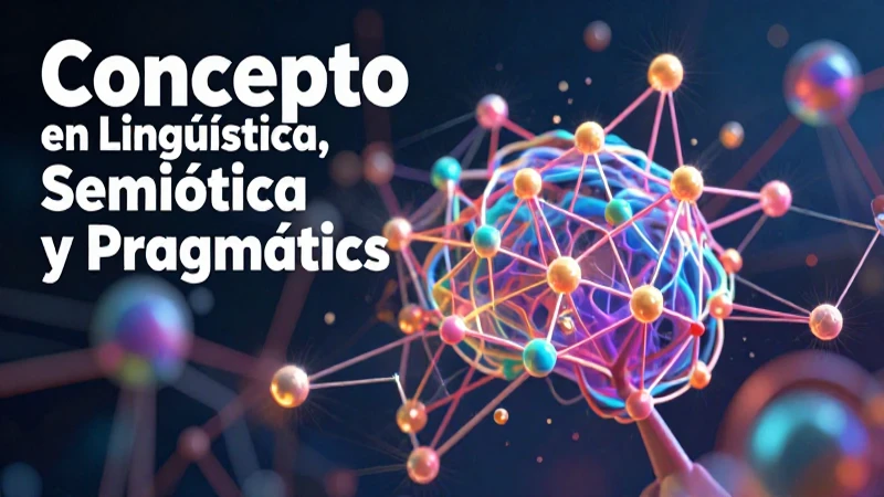 Concepto en Lingüística: Significado, Semiótica y Pragmatics 5 Conceptos lingüísticos: semiótica y pragmática dinámica