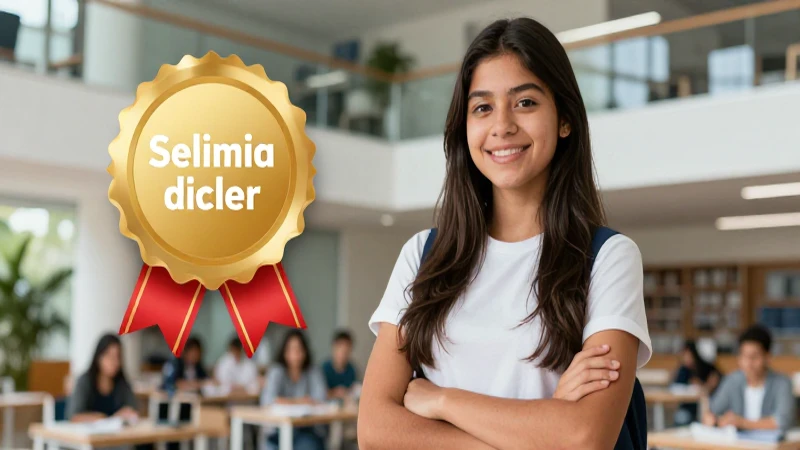 Estudiante mexicano brillante en entorno moderno