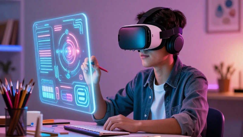 Qué son hobbies: definición, formas y conceptos explicados 7 Estudiante mexicano moderno con interfaz digital y aficiones