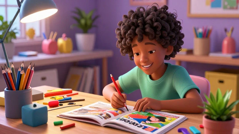 Qué son hobbies: definición, formas y conceptos explicados 5 Joven creativo disfruta hobby en estudio vibrante