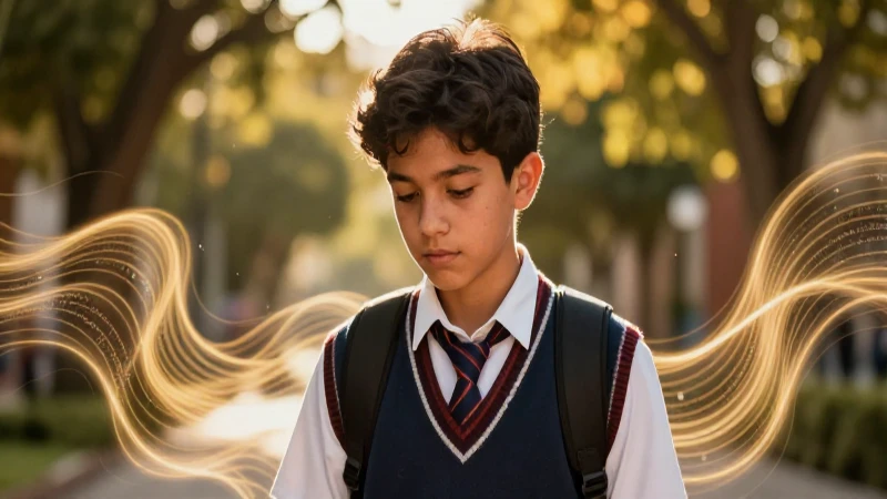 Qué son las palabras átonas: definición y concepto 5 Estudiante moderno bajo luz dorada y ritmo