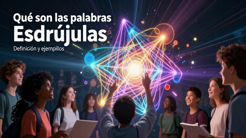 Guía visual sobre las palabras esdrújulas