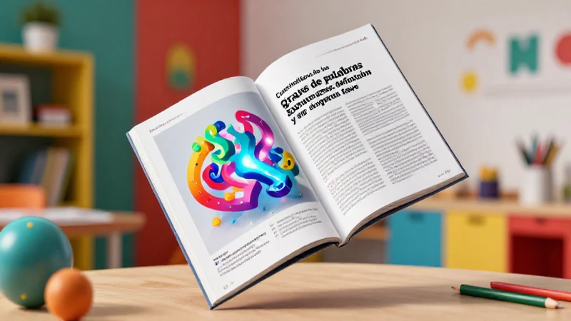 Portada de revista educativa mexicana con estética vibrante