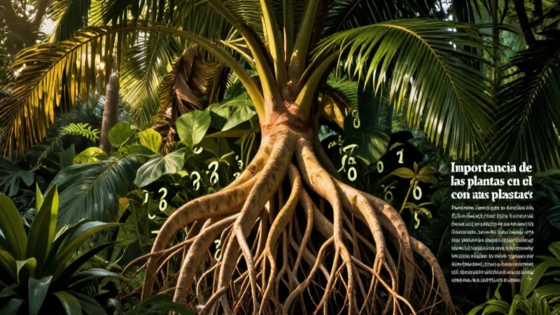 Plantas tropicales en México, clave del ecosistema