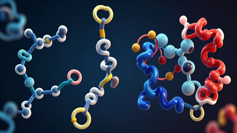 Comparación molecular de aminoácidos y proteínas