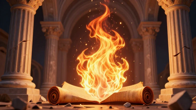 El fuego de ideas rompe estructuras