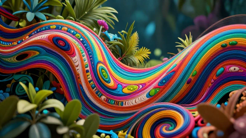 Arte mexicano tradicional fusionado con crecimiento digital moderno