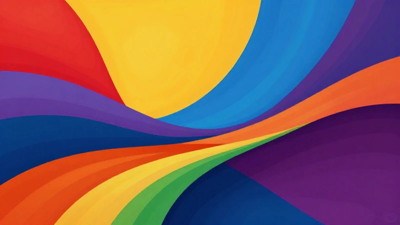 Diseño vibrante con la fuerza de los colores secundarios