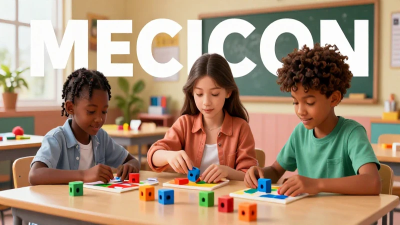Estudiantes aprenden matemáticas en México
