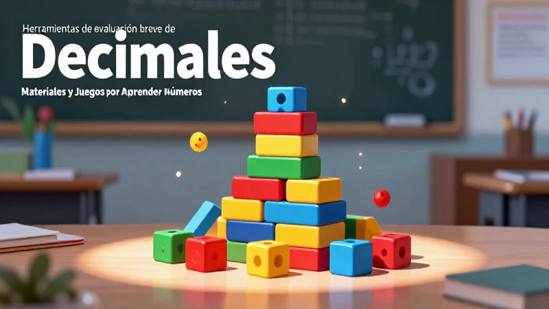 Bloques decimales: Materiales y juegos educativos